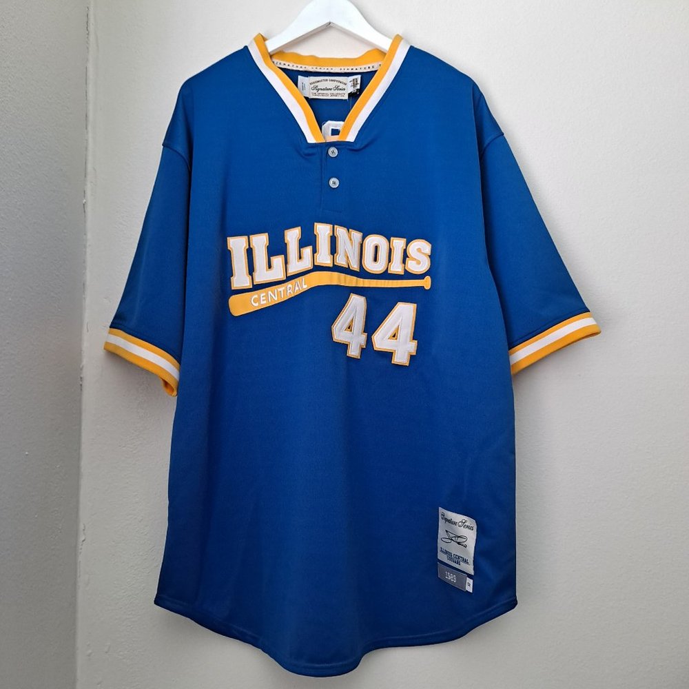 NWT Jim Thome #44 Illinois Central college throwback baseball jersey